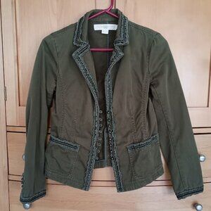 COPY - J. Crew Weathered Chino Classic Twill Military Jacket